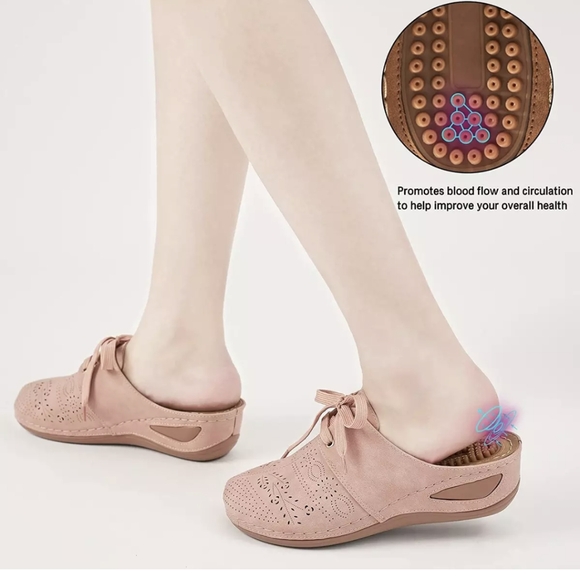 Ecetana Mules for Women Slip on Clogs Shoes with Arch Support Casual Summer - Picture 9 of 13